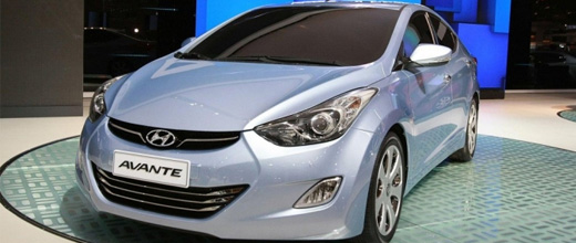 Новый компактный автомобиль Hyundai Elantra
